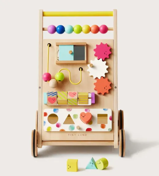 Rainbow Baby Walker Activity Cube Developmental Playset